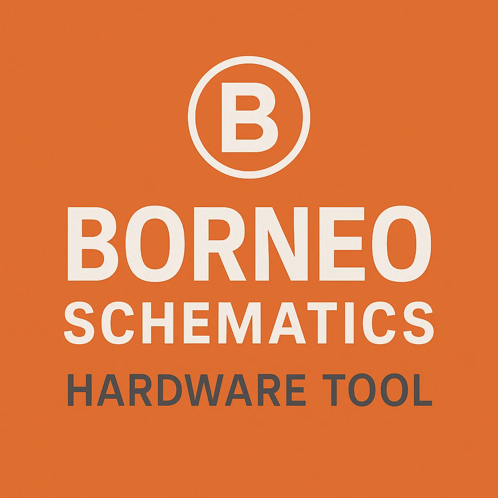 اکتیو و لایسنس شماتیک بورنئو Borneo Schematics