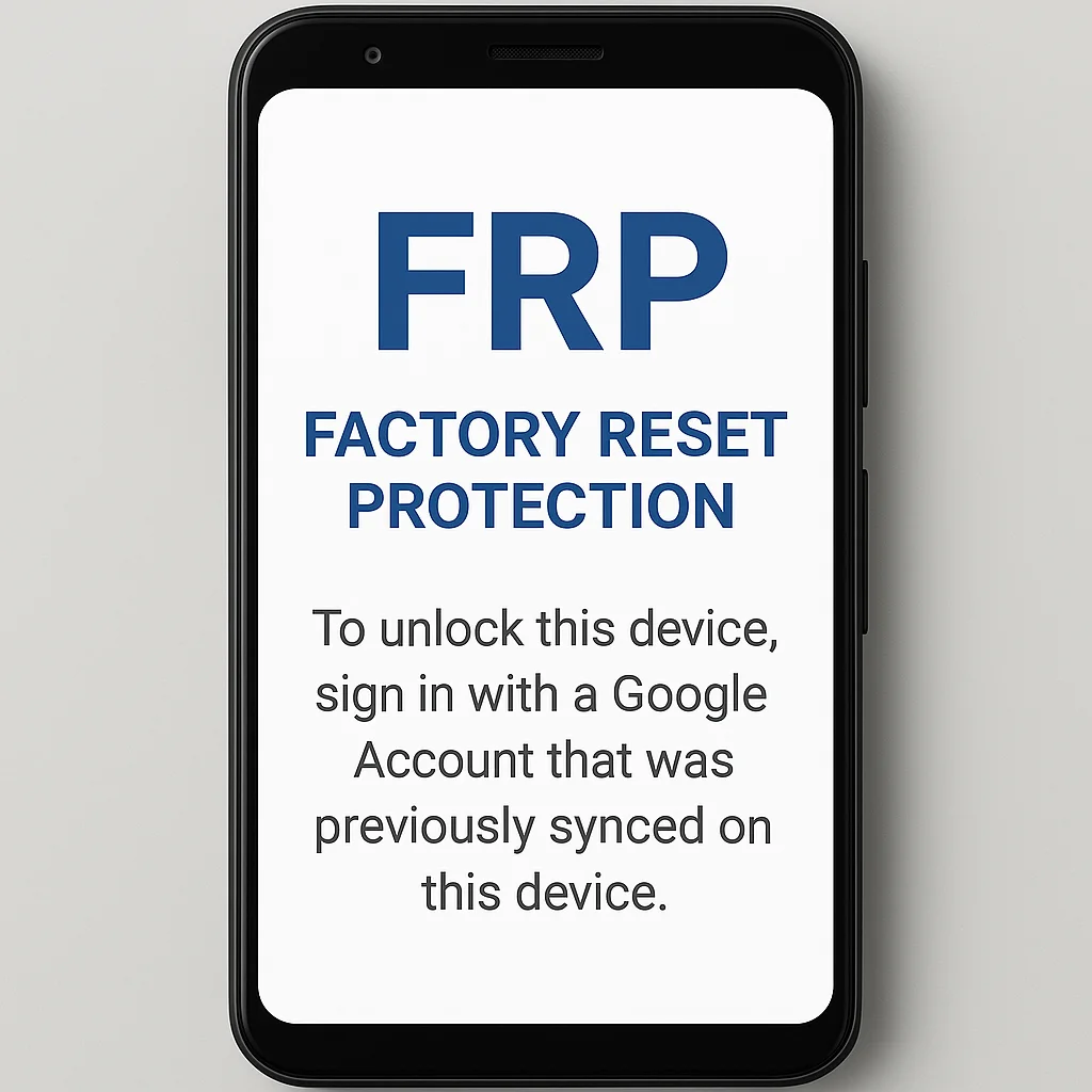 FRP (Factory Reset Protection)