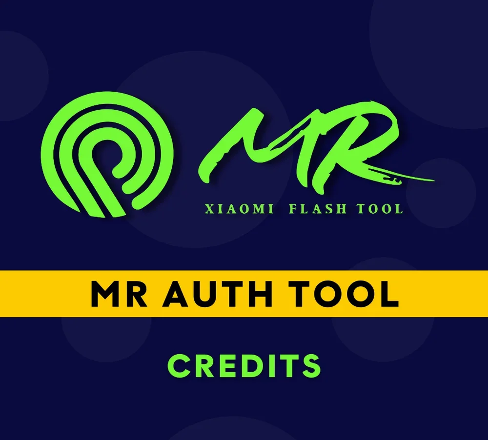 MR AUTH Tool Credits کردیت