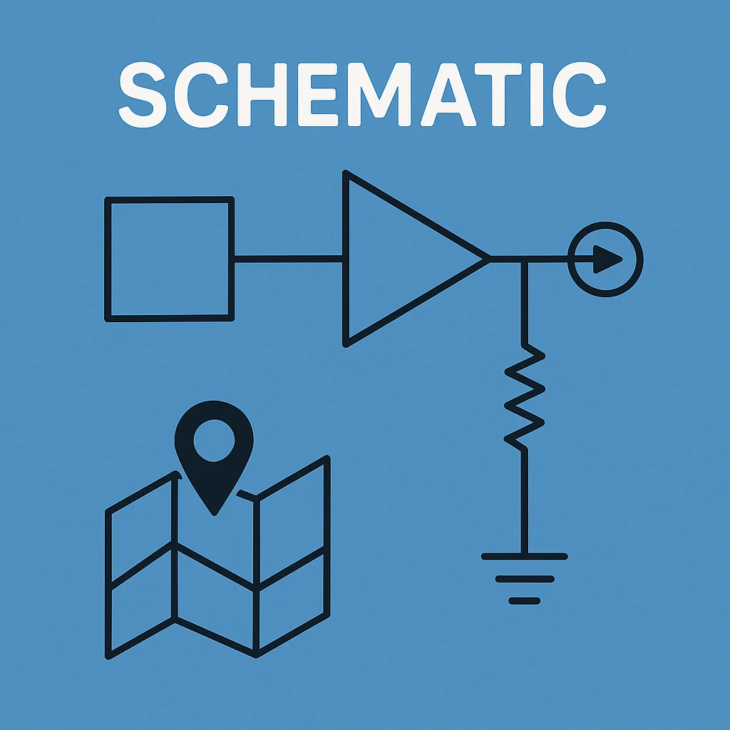 نقشه خوانی - شماتیک